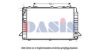 AKS DASIS 481400N Radiator, engine cooling